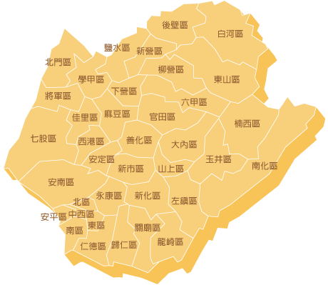 臺南市地圖